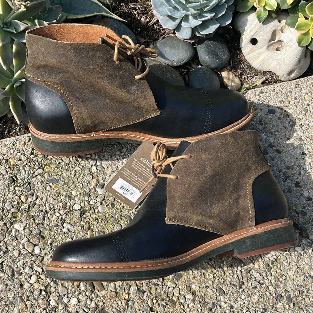 OluKai Two-Tone Leather Chukka Boots - Picture 16 of 16